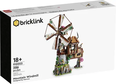 Produktbild von LEGO® Bricklink 910003 Windmühle auf dem Berg