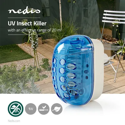 Produktbild von ECO 1 Watt UV Steckdosen Insektenvernichter , Insektenkiller, Fliegenfalle