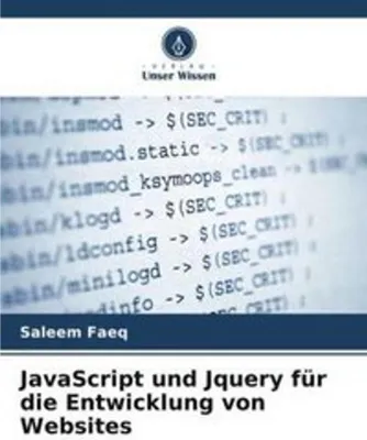 Produktbild von JavaScript und Jquery für die Entwicklung von Websites