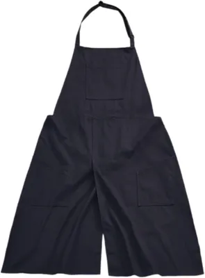 Produktbild von Töpferschürze für Damen mit geteilten Beinen, vielseitig, mit Taschen, für Künstlerinnen, Kunsthandwerkerinnen und Töpferinnen.