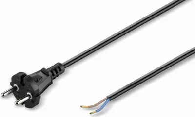 Produktbild von Goobay 58913, 7,5 m, Netzstecker Typ C, H05VVH2-F, 250 V