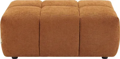 Produktbild von Hocker mit strukturierter Terrakotta-Polsterung – APOLIU