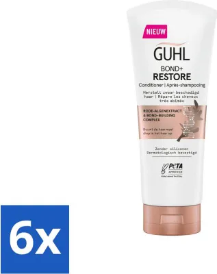 Obrázek produktu pro Guhl - Kondicionér - Bond+ Restore - 200 ml - hodnotné balení - 6 kusů