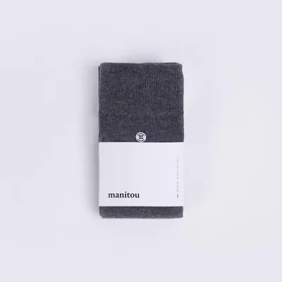 Produktbild von Uni Baumwollsocken dunkelgrau – Grey – 36-40