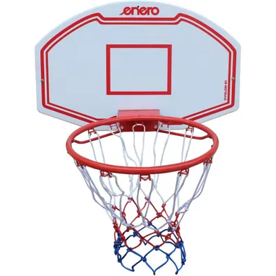 Image de Panier de basket ENERO 71x45 cm, cerceau 40 cm, blanc