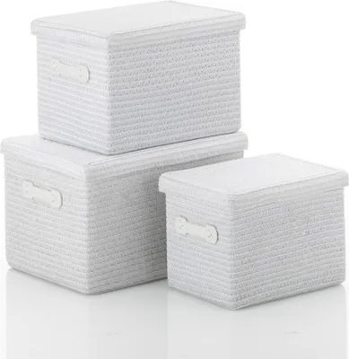Produktbild von Kela Korb-Set Rimossa PP-Kunststoff weiß 3tlg, 21672
