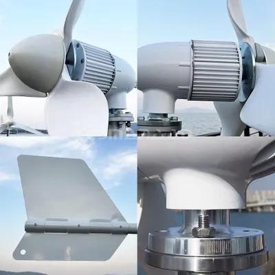 Productafbeelding van Windturbine - Horizontale As - 6KW Windgenerator - Windenergie Systeem - Duurzame Energie
