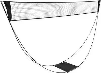 Immagine prodotto di Rete da badminton 3 x 1,5 m robusta per sport all'aperto pallavolo e allenamento Rete da badminton portatile