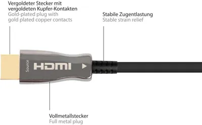 Zdjęcie produktu dla Python AOC Hybrid Ultra-High-Speed HDMI« 2.1 Kabel 5m