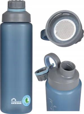 Produktbild von Tritan Bpa Freie Wasserflasche Mit Griff Fitness Sport 1L Majestätisch