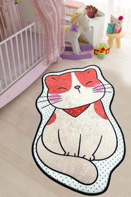 Produktbild von Conceptum Hypnose, Katze- Katze CHL, Bunt, Teppich, 60 x 90 cm, 100% Samtstoff