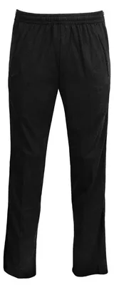 Produktbild von hajo Damen Jogginghose Funktions-Rehahose mit Reißverschluß am Hosenbein, Schwar