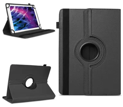 Produktbild von Medion Lifetab P10610 Tablet Tasche Hülle Schwarz Schutzhülle Cover 360° Drehbar