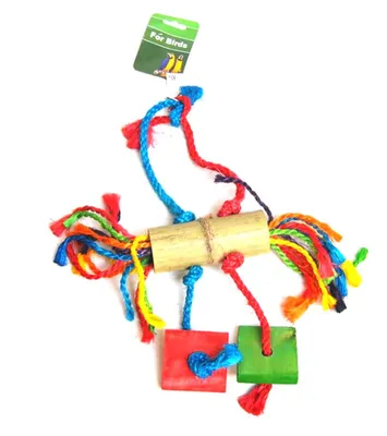 Produktbild von Papageienspielzeug Vogelspielzeug Kletterseil 36 cm