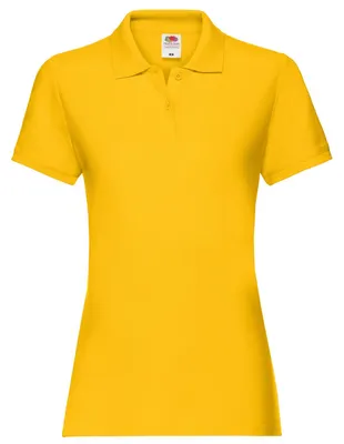 Produktbild von Fruit of the Loom - "Premium" Poloshirt für Damen FK2965 (XL) (Sonnenblume)