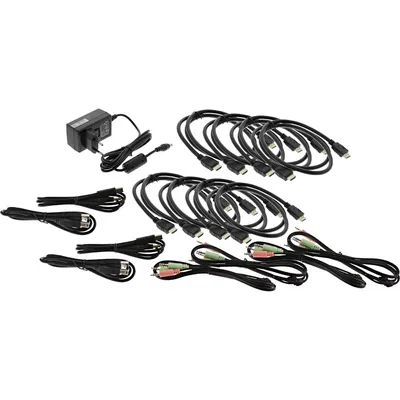 Immagine prodotto di InLine KVM Desktop Switch - 4-fach - Dual Monitor - HDMI - 4K - USB 3.0 - Audio (62654I)