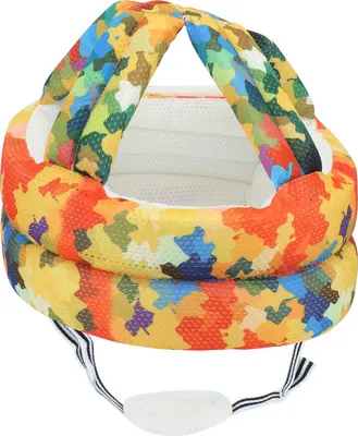 Immagine prodotto di Casco imbottito per bambini, ammortizzante, ultraleggero, traspirante, cinturino regolabile, cinghie morbide, cappello tipo 2
