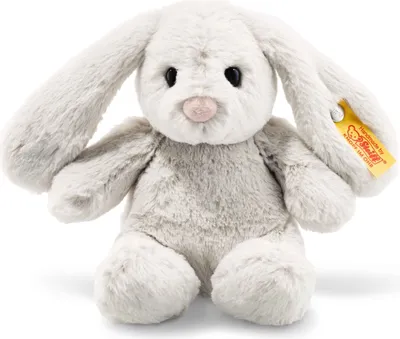 Produktbild von Steiff Hoppie Hase, hellgrau, 18 cm