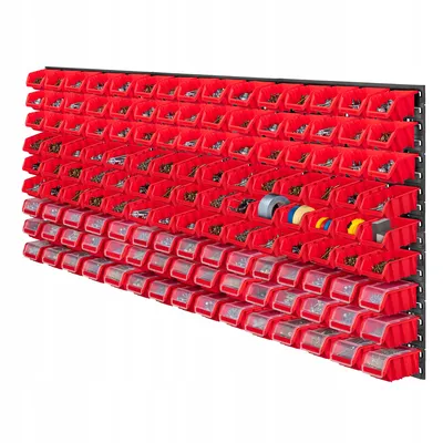 Obrázek produktu pro Nástěnná police na nářadí KADAX velká, 174x78cm Úložný systém z robustního plastu