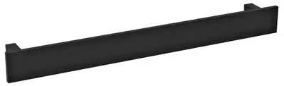 Image de Sapho Patron - Porte-serviettes, longueur 600 mm, noir mat PX064