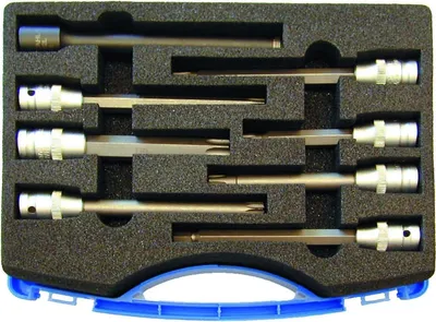 Produktbild von SW-Stahl 04900L Schraubendreheinsätze, 1/2", 8-teilig