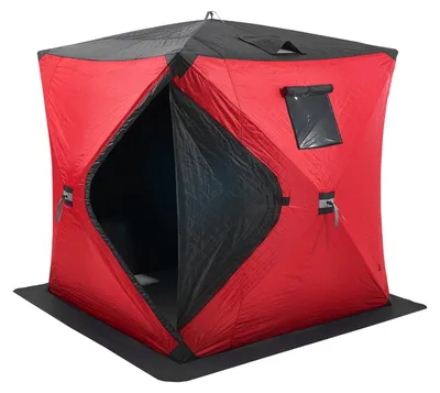 Produktbild von Eisangelzelt - Kleines Eisangelzelt - Zelt für Angler - Pop-up-Zelt - Schutzzelt - Platz für 3-4 Personen
