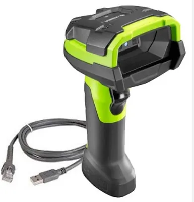 Produktbild von Zebra DS3608-ER, 2D, ER, Multi-IF, Kit (USB), schwarz, grün