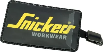 Produktbild von Snickers ID-Kartenhalter m. Clip Schwarz