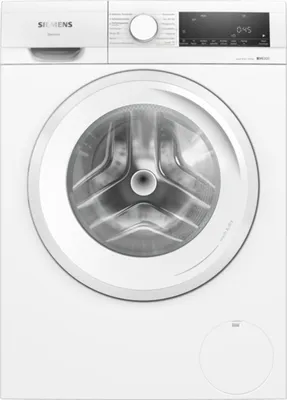 Siemens iQ300, WN34A141 Waschtrockner, 9/5 kg, 1400 U/min. Frontansicht geschlossen