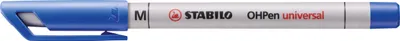 Produktbild von Folienstift - STABILO OHPen universal - wasserlöslich medium - Einzelstift - blau