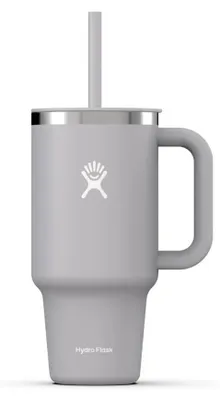 Imagen del producto de Vaso reutilizable Hydro Flask, modelo "All Around", de 946 ml (32 oz), color gris