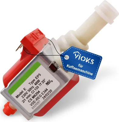 Produktbild von Pumpe Ulka EP5 passend wie DeLonghi 5132106900 48W 230V für Kaffeemaschine