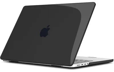 Image de Coque pour MacBook Pro 16 Pouces 2026 2024 2023 2021 M5 M4 M3 M2 M1 Pro/Max, Protection Rigide Antidérapant Ultra Slim - Noir