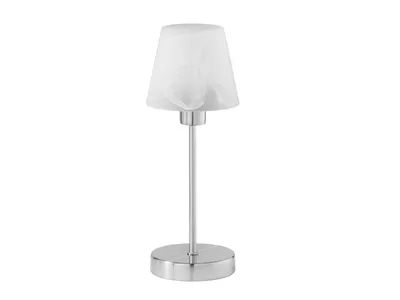 Obrázek produktu pro Trio Leuchten Stolní lampa Luis II 595700107 Kovové matné sklo nikl Stolní lampy (19,99)