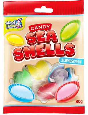 Produktbild von Sweet Flash Candy Sea Shells Leckmuscheln 8er