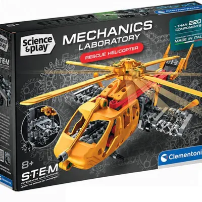Productafbeelding van CLEMENTONI Science&Play Mechanick-Labor: Helikopterbescherming