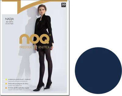 Produktbild von Mikrofaserstrumpfhose 40 den 2 Navy Blue