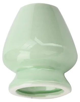 Produktbild von Keramik Chasen Halter - Matcha Besen Halterung - Matcha Zeremonie Zubehör - Grün