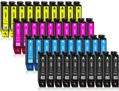 Produktbild von 40er Pack Druckerpatronen 29 29XL kompatibel mit Epson XP-342