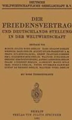 Immagine prodotto di Der Friedensvertrag und Deutschlands Stellung in der Weltwirtschaft