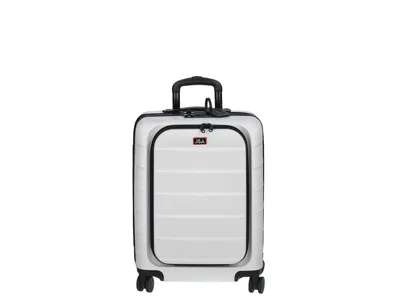 Produktbild von JSA Reisekoffer mit 4 Rollen weiß TSA Schloss Trolley Hartschale ABS 53cm 45593