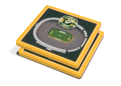 Produktbild von Green Bay Packers 3DStadiumView Untersetzer 2erSet
