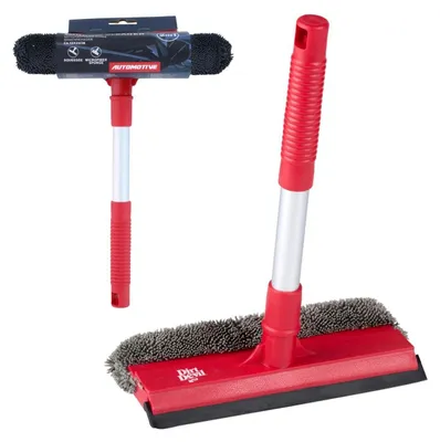 Image de Raclette Dirt Devil avec éponge microfibre – Pour vitres et miroirs