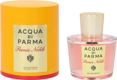 Produktbild von Acqua di Parma Peonia Nobile, Frauen, 100 ml, Nicht nachfüllbare Flasche, Schwarzer Pfeffer, Himbeere, Black Pepper, Raspberry Accord, Freesie, Geranium, Pfingstrose, Rose