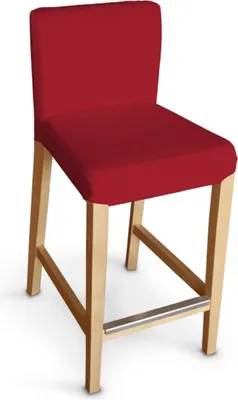 Produktbild von Dekoria Henriksdal Husse für Barhocker, rot, Barhocker  Hendriksdal