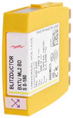 Immagine prodotto di DEHN DEUTSCHLAND DEHN Modulo combinato BXTUML2BDS0-180 BLITZDUCTOR XTU 92024