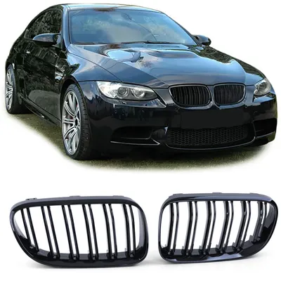 Produktbild von Sportgrill Schwarz Glanz für BMW 3er E92 / E93 Coupe / Cabrio Facelift 2010-2013