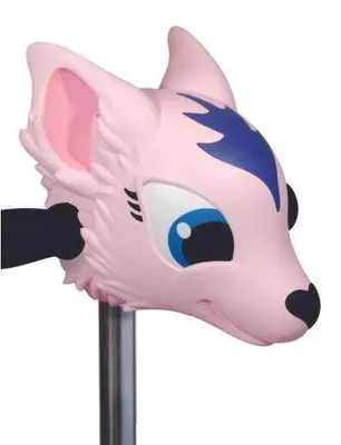 Obrázek produktu pro Scootaheadz liška – doplňky na skútry Forest Spirit, růžové – dekorace na skútry