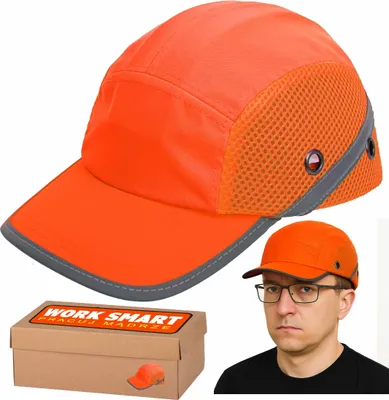Obrázek produktu pro Ochranná přilba oranžová ROLLO BUMPCAP ABS EN 812:2012