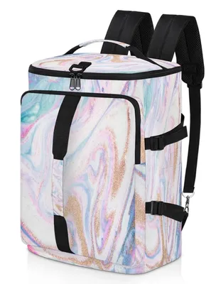 Imagen del producto de Mochila deportiva de lona con compartimento para zapatos